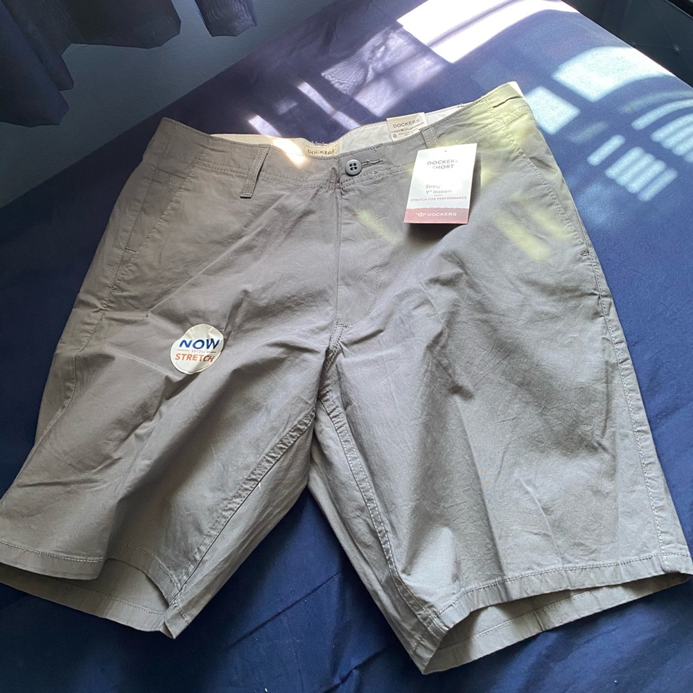 Dockers Grey Cargo Shorts